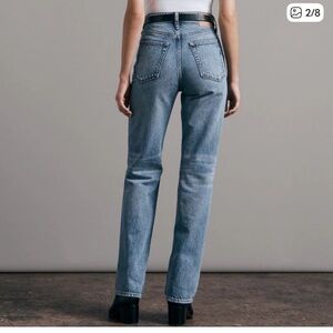 rag & bone Light Blue Straight Leg Jeans
